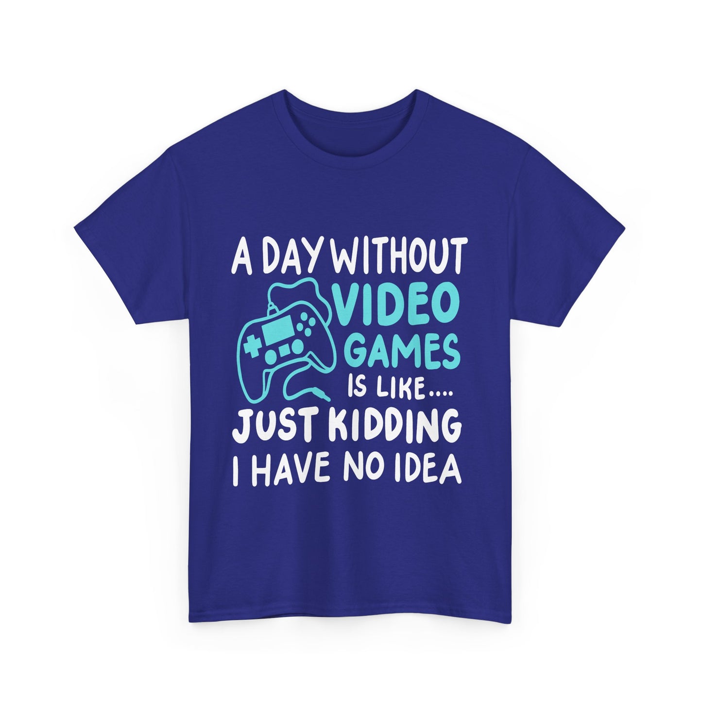 A Day without video games is like...