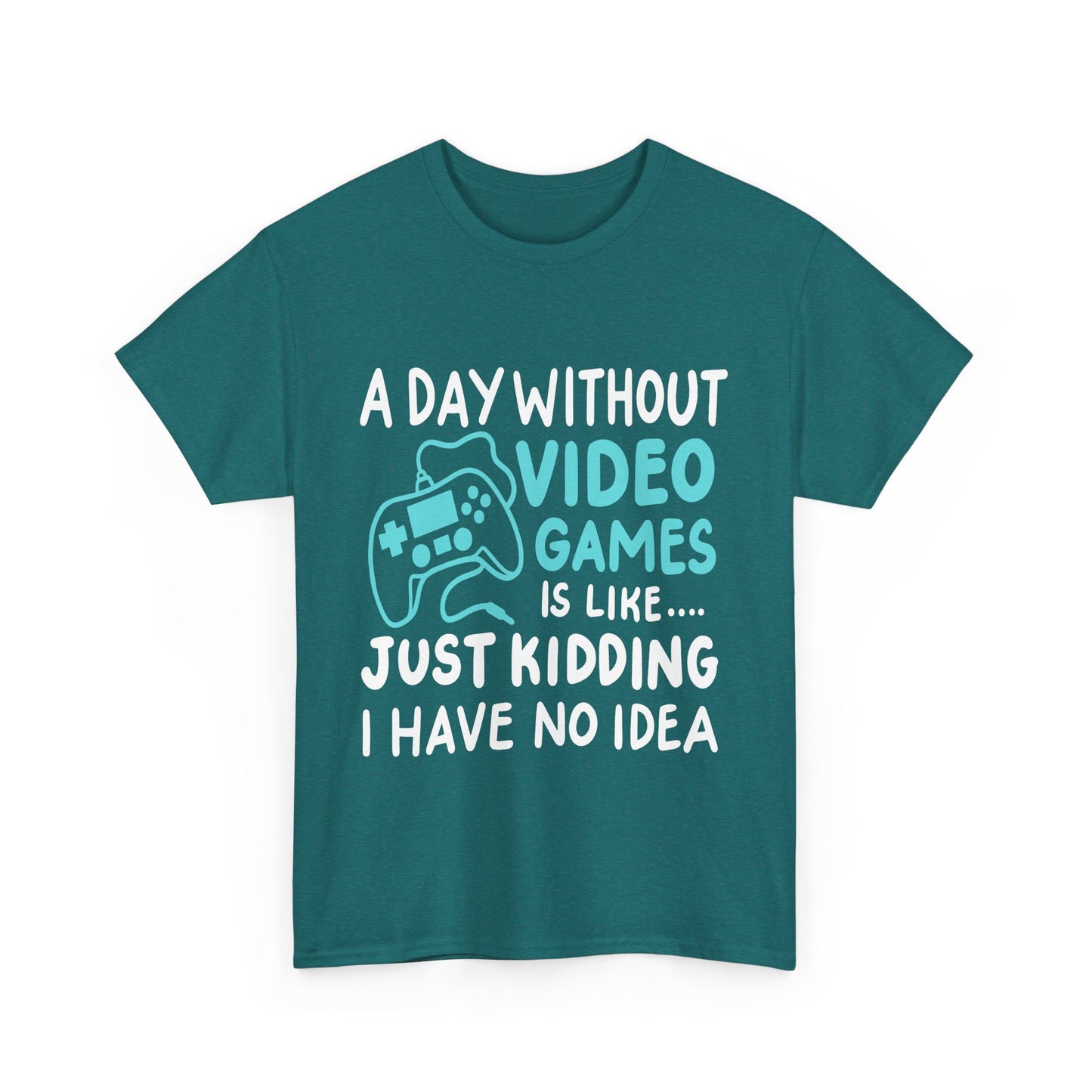 A Day without video games is like...