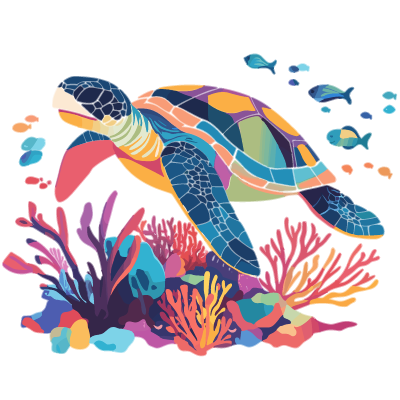 Abstract Sea turtle