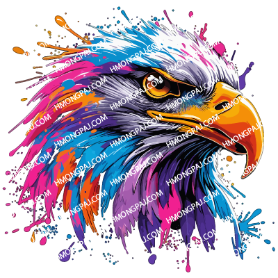 Colorsplash Eagle