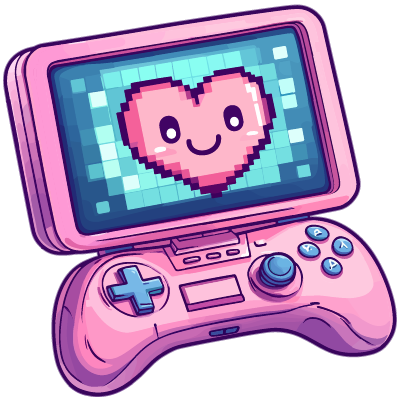 Pixel Heart Gaming Console