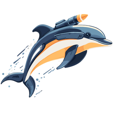 Rocket-Powered Dolphin