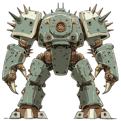 Spike armour mech