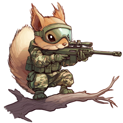 Military Squirrel