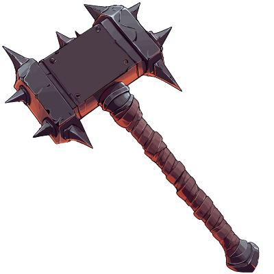 Spiked War Hammer