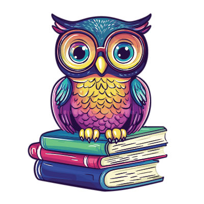 Owl on Books