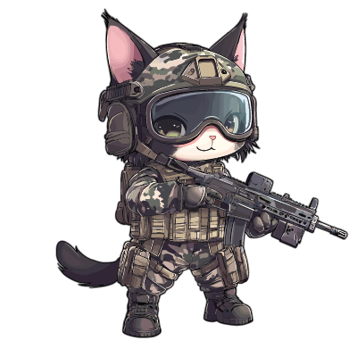 Military Cat