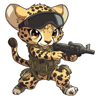 Cheetah Soldier