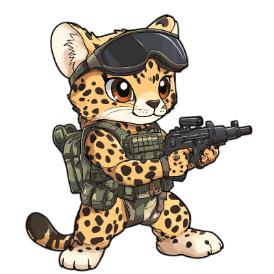 Cheetah Soldier