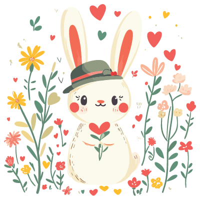 Flower Bunny