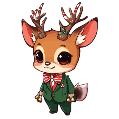 Festive Deer