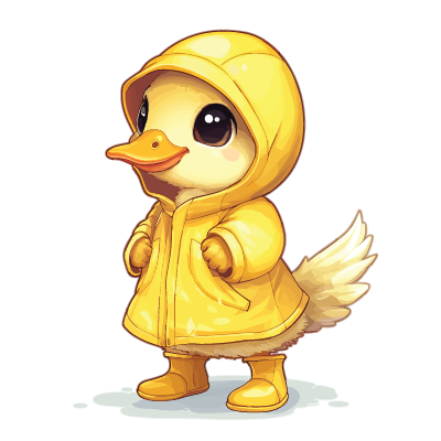 Rainy Day Duckling