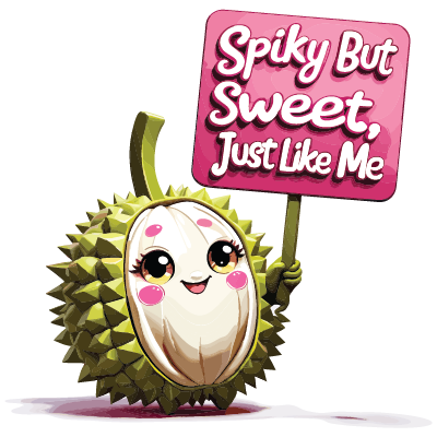 Spiky But Sweet Durian