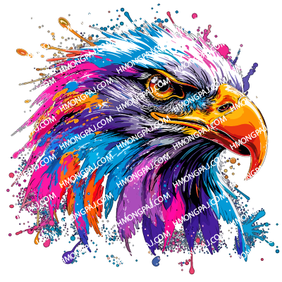 Colorsplash Eagle