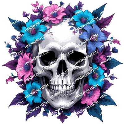 Floral Skull