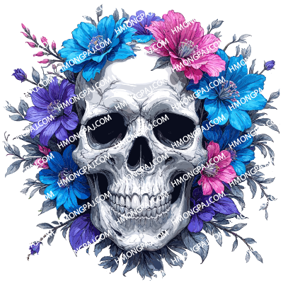 Floral Skull