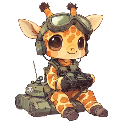 Military Giraffe