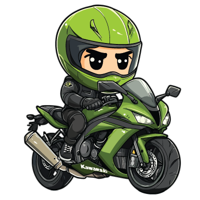 Kawasaki Biker