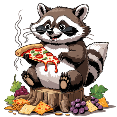 Hungry Raccoon