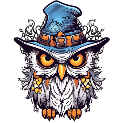 Old witch owl