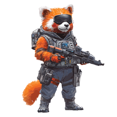 Military Red Panda