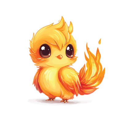 Fiery Feathered Friend