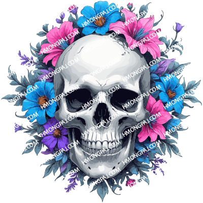 Floral Skull