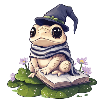 Enchanting Toad Scholar