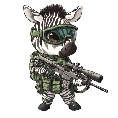 Military Zebra