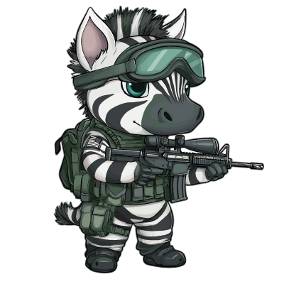 Military Zebra